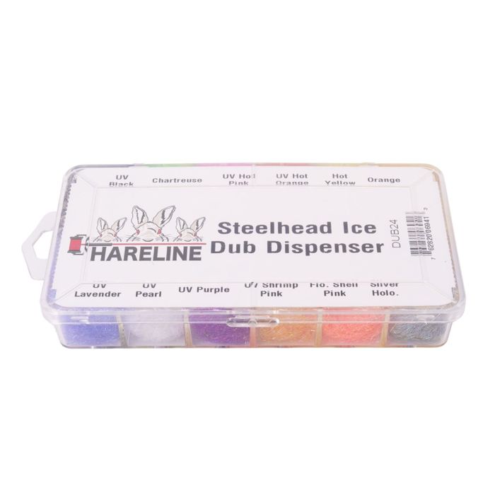 Материал для вязания мушек Hareline Dubbin Hareline Steelhead Ice Dubbing Dispenser