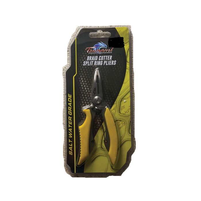 Плоскогубцы рыболова Tsunami Braid Cutter Split Ring Pliers