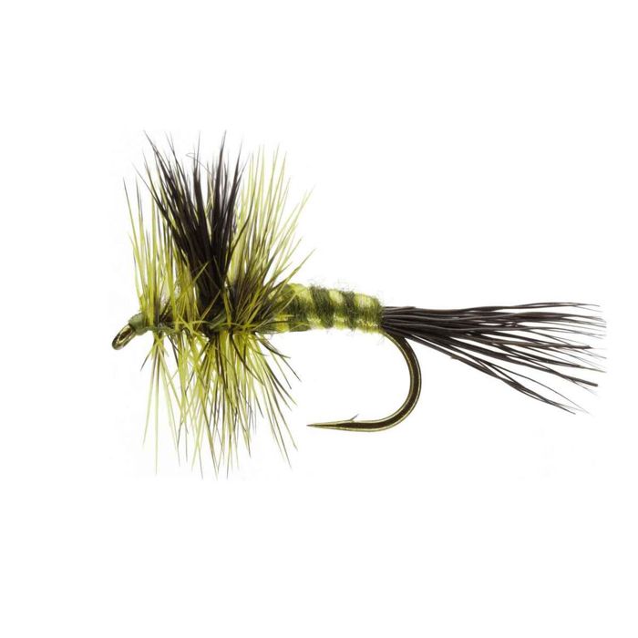 Мушки RoundRocks Green Drake Wulff Fly - 6 Pack