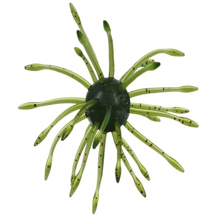 Силиконовая приманка Yamamoto Uni Urchin Bait - Watermelon Black & Red Flake, 1ct