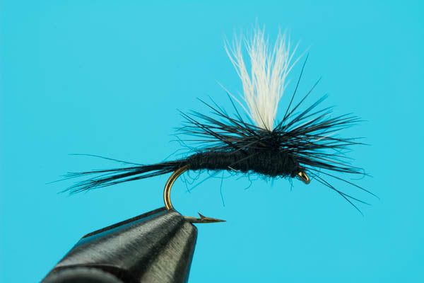 Мушки Big Y Fly Co. Parachute Black Gnat Dry Fly