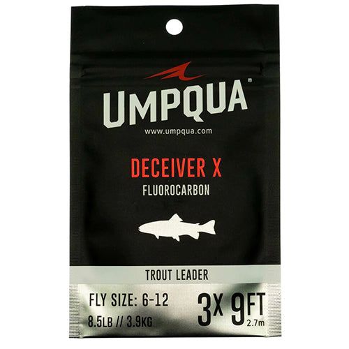 Поводковый материал Umpqua Deceiver X Fluorocarbon Leader 9'