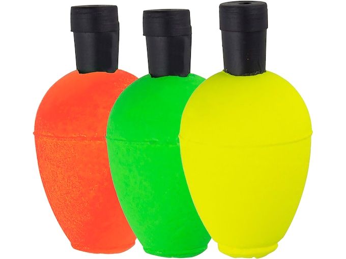 Поплавки Trout Magnet E-Z Floats Green, Red and Yellow 36PK