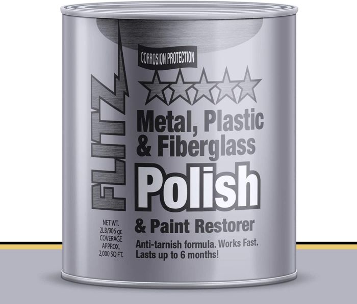 Средство для лодки FLITZ Metal, Plastic & Fiberglass Polish & Paint Restorer 2LB Can