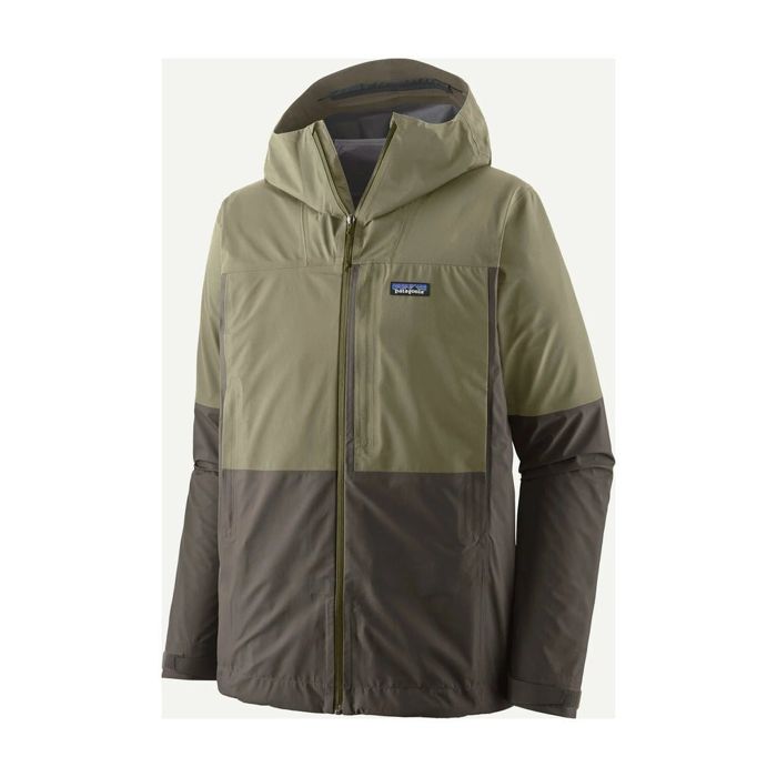 Непромокаемая одежда Patagonia - M's Boulder Fork Rain Jacket - Forge Grey w/River Rock Gr