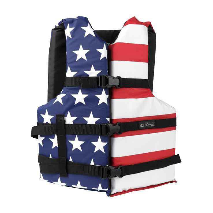 Оснащение для каяка Onyx Stars and Stripes General Purpose Life Jacket