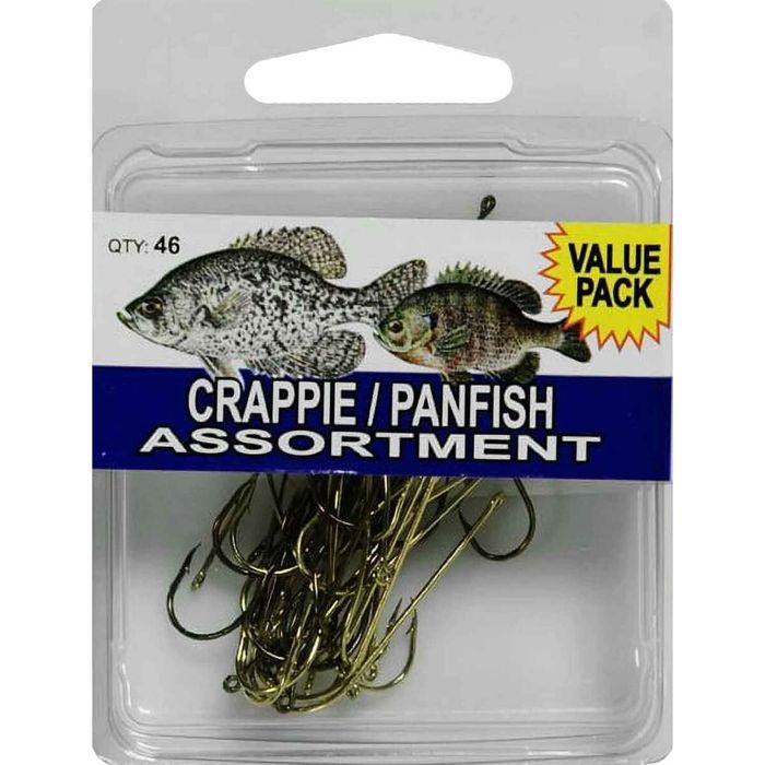 Крючки Eagle Claw Crappie Panfish Hooks Assortment - 46pk