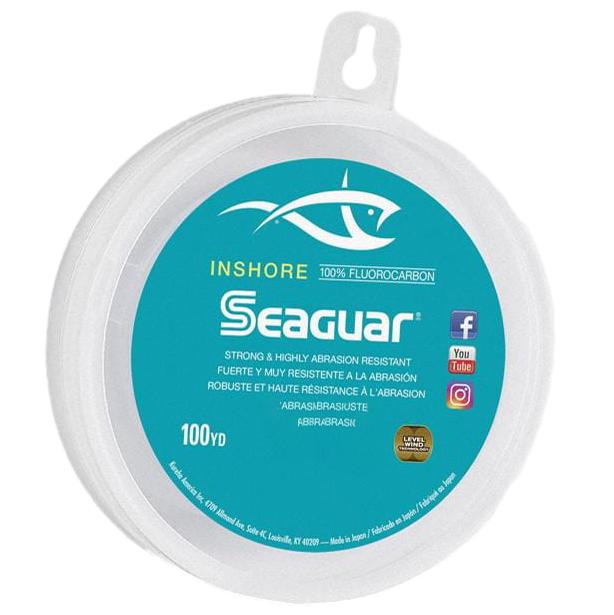 Поводковый материал Seaguar Line and Leader Seaguar Inshore Fluorocarbon Leader Material -