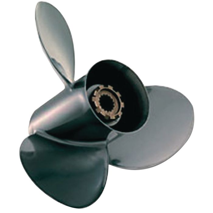 Гребной винт Quicksilver Black Diamond 3-Blade Prop w/Hub / Aluminum 9.25 dia x 10.5, RH