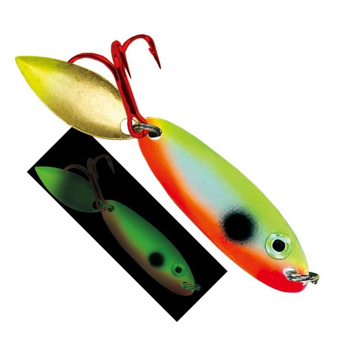 Зимняя приманка Acme Tackle Company KASTMASTER Moonshine Glow Ice Fishing Spoon - Leo S Lu