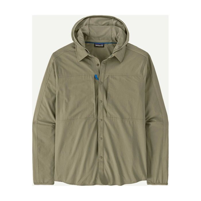 Рыболовная рубашка Patagonia - Men's River Rambler Hybrid Sun Hoody - River Rock Green