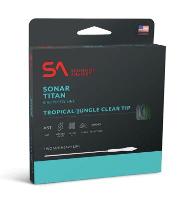 Эхолот Scientific Anglers Sonar Titan Tropical/Jungle Clear Tip