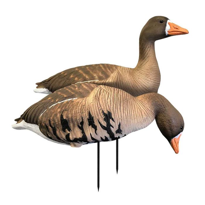 Чучело White Rock Decoys EVAC Series Full Body Specks Goose Decoys - 6 Pack
