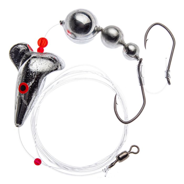 Морская приманка Orion Tackle Top Prop Trolling Lure - Silver, 7/10oz, 5in