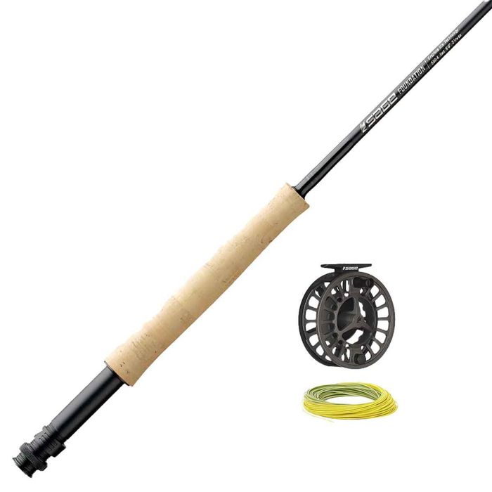 Комплект удилище + катушка Sage Foundation Outfit Fly Fishing Combo - 9ft, 6wt, 4pc