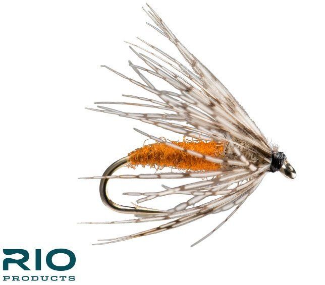 Материал для вязания мушек Partridge Soft Hackle - Orange - #16