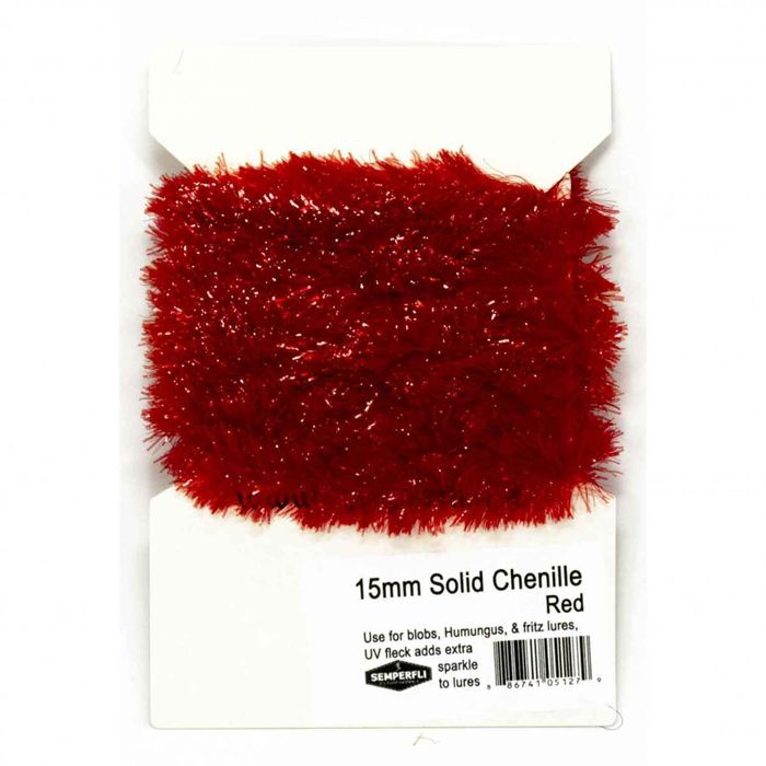 Материал для вязания мушек Semperfli 15mm Solid Chenille