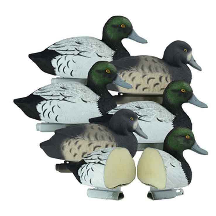 Чучело Higdon Outdoors Higdon Standard Bluebill Foam Filled Duck Decoys - 6 Pack
