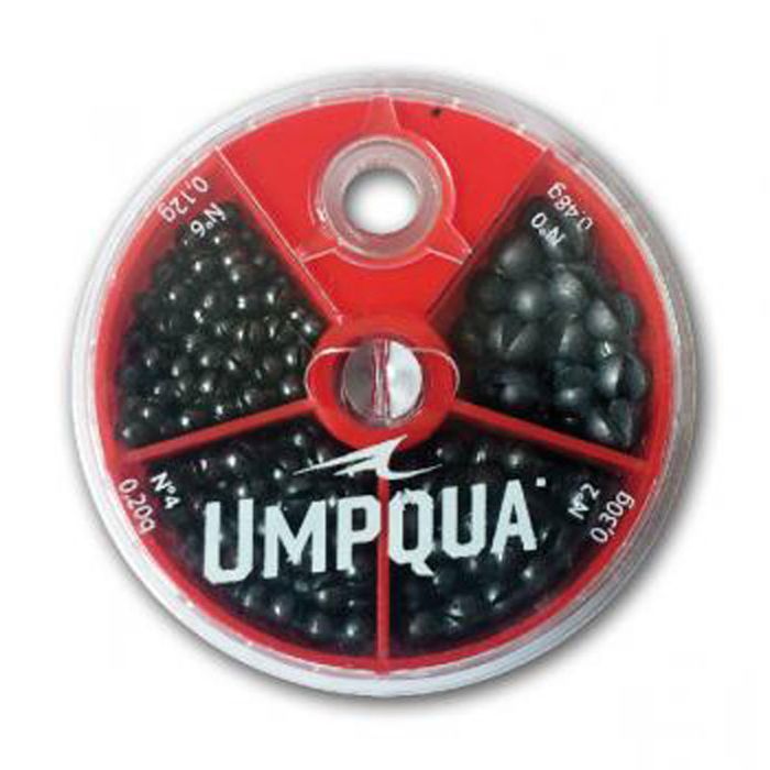 Грузила Umpqua 4-Way Split Shot Assortment