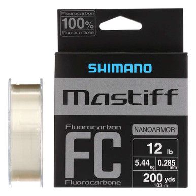 Леска Shimano Mastiff FC флюорокарбоновая 12 lb 200 ярдов
