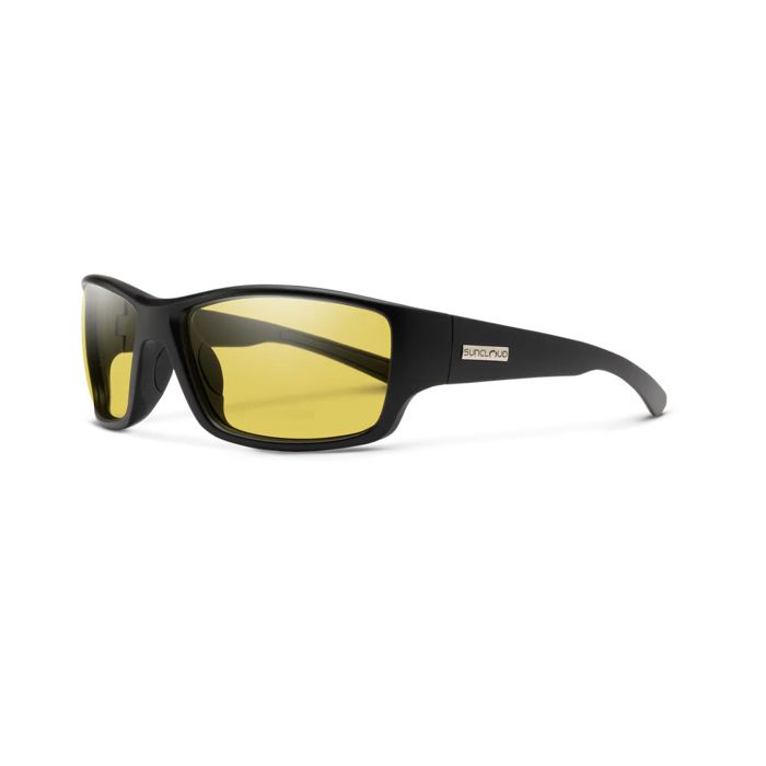 Поляризационные очки Suncloud Hull Polarized Sunglass - Black Frame/Low Light Yellow Lens