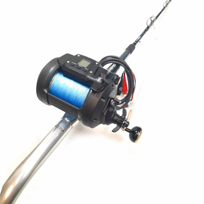 Плетёный шнур Daiwa Tanacom 1200 Electric Reel 6'6 60-150lb Deep Drop Rod Combo with Braid