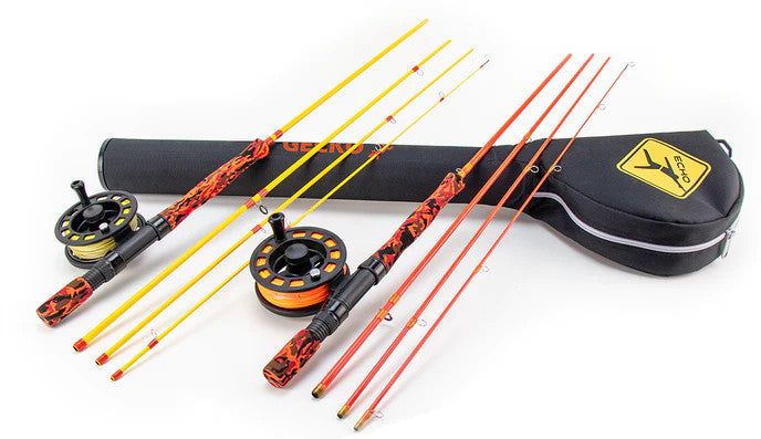 Нахлыстовое удилище Echo Gecko Trout Kids Fly Rod Kit
