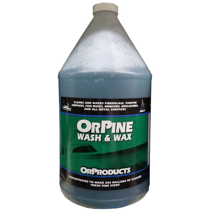Средство для лодки MERRITT MARINE SUPPLY, INC. Orpine Wash & Wax - Gallon