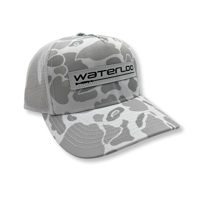 Головной убор Richardson Waterloo Blizzard Duck Camo and White Cap - Performance Patch