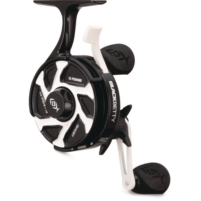Зимняя катушка 13 Fishing Aluminum Freefall Ghost Reel - Left Hand / Standard