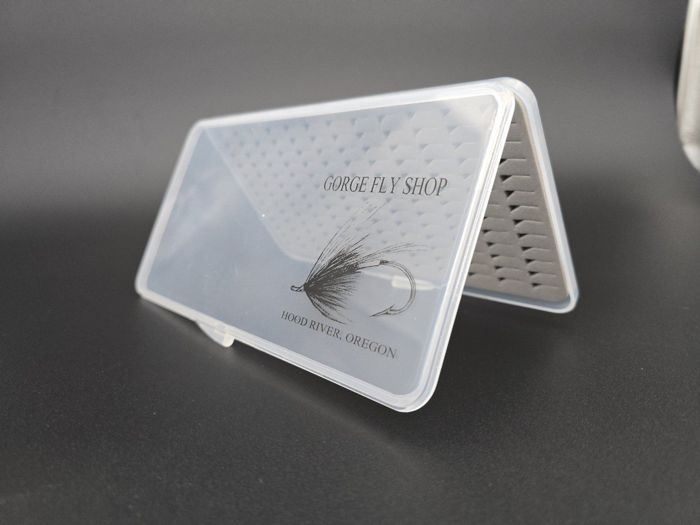 Коробка для мушек Gorge Fly Shop GFS Logo Fly Box - Ultra Slim Large w/ Teardrop Liner
