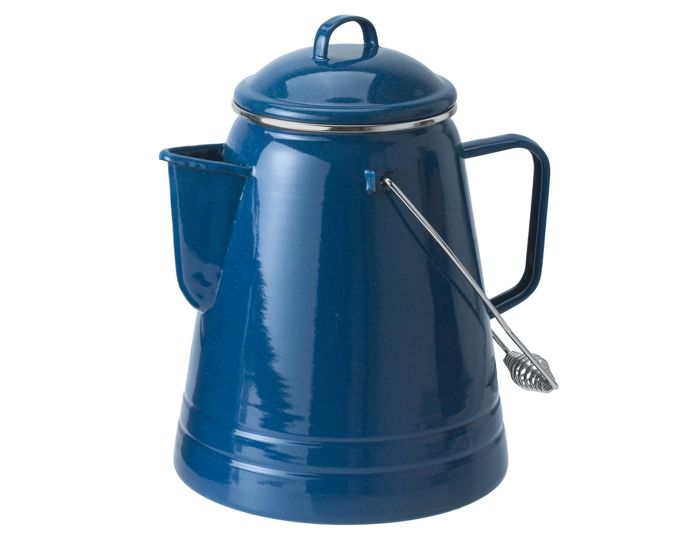 Походная посуда 36 Cup Coffee Enamelware Boiler - Blue