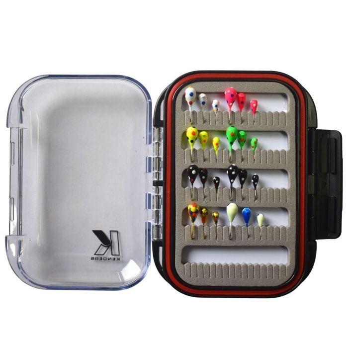 Зимняя приманка Kenders Outdoors 24 PIECE TUNGSTEN JIG SET WITH PREMIUM BOX