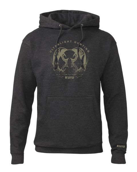 Рыболовная рубашка KUIU Waterway Hoodie | Charcoal