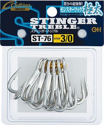 Крючки Owner ST-76 5X Treble Hooks - 3/0