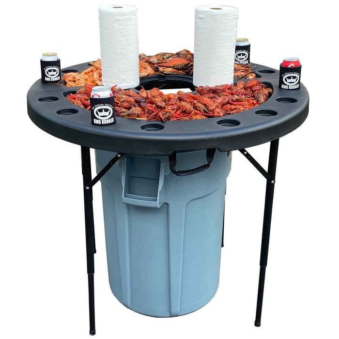 Кемпинговая мебель King Kooker Plastic Folding Seafood Serving Table