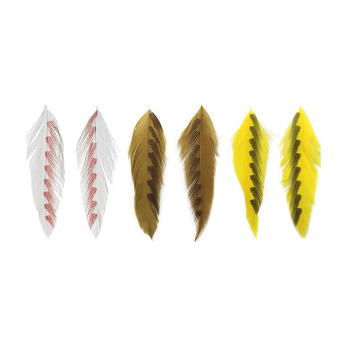 Материал для вязания мушек MFC - Galloup's Fish Feathers - Shark Fin