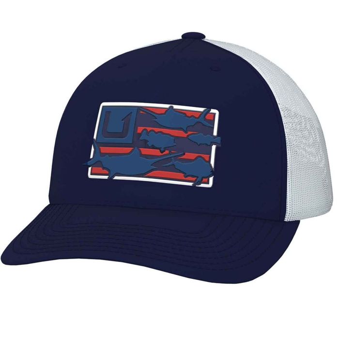 Головной убор Huk Trophy Flag Trucker Hat