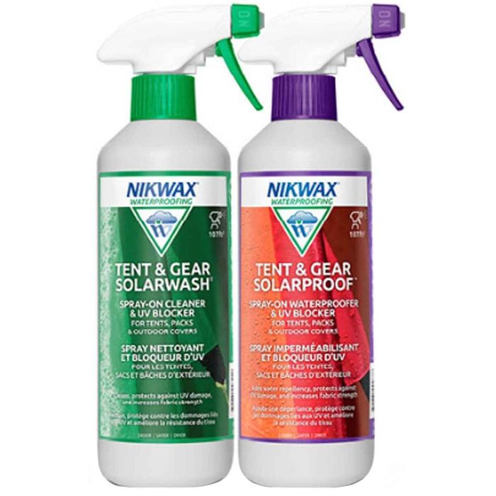 Пропитка для снаряжения Nikwax North America Inc Nixwax Tent & Gear Duo-Pack