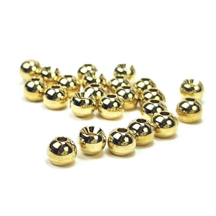 Материал для вязания мушек Big Y Fly Co. Big Y Brass Fly Tying Beads--25 Pack