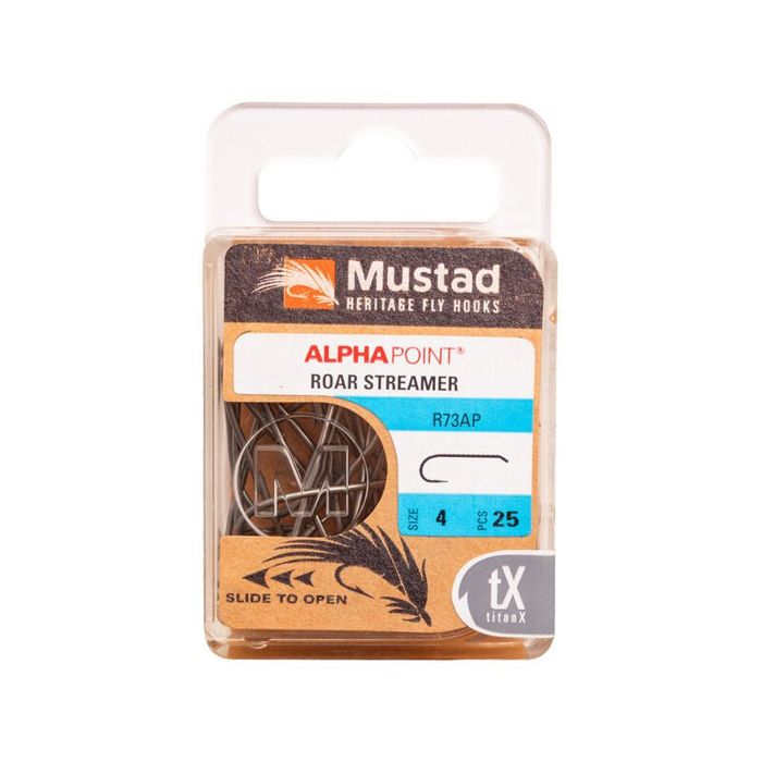 Крючки Hareline Mustad - Roar Streamer Hook R73AP
