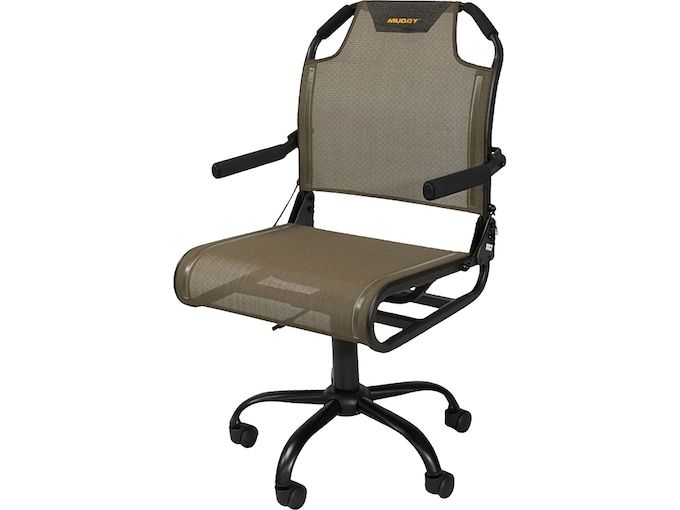 Стул для засидки Muddy Outdoors Muddy Rolling Swivel Hunting Blind Chair