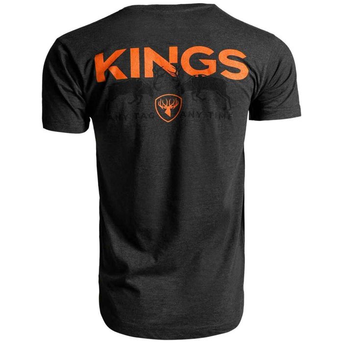 Рыболовная рубашка Kings Camo Men's Battle Short Sleeve Casual Shirt