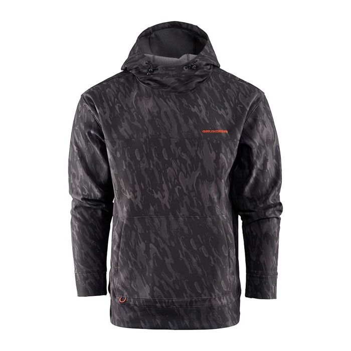 Рыболовная рубашка Grundens Kryall Hoodie - Men's - Blackbeard Camo / L