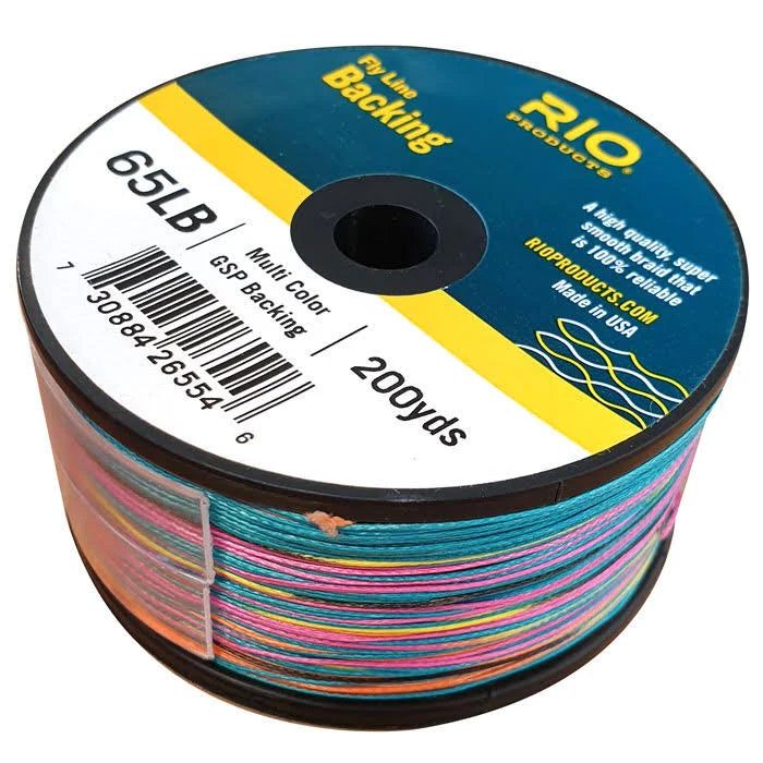 Нахлыстовый шнур RIO 8-Strand GSP Braided PE Backing