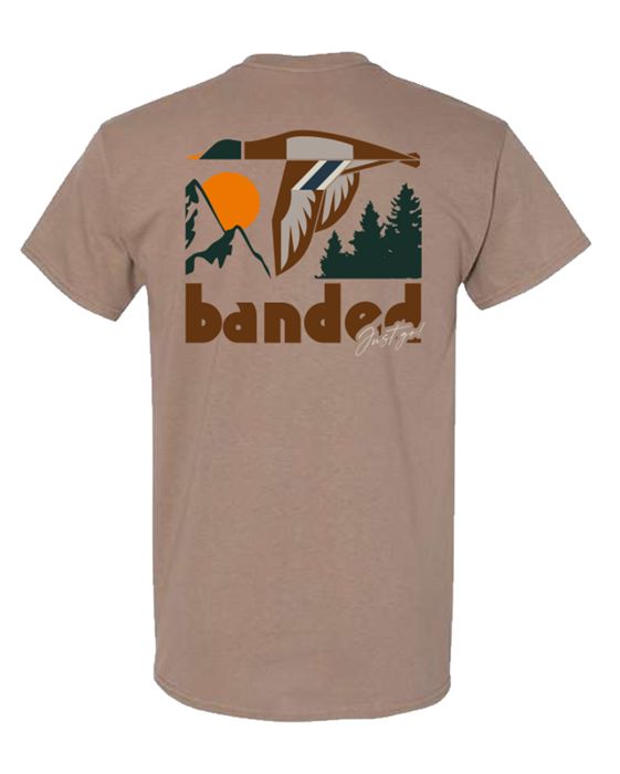 Рыболовная рубашка Banded Mallard Graphic T-Shirt