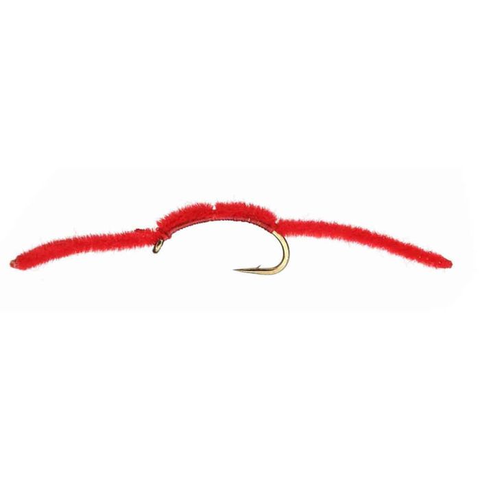 Мушки RoundRocks San Juan Worm Fly - 6 Pack