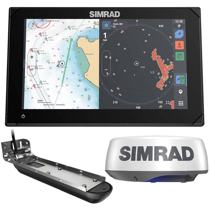 Картплоттер с радаром Simrad NSX 3009 Radar Bundle - HALO20+ Radar Dome Active Imaging 3-i