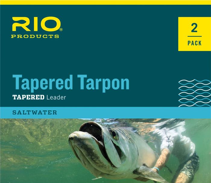 Поводковый материал RIO Tapered Tarpon Fluorocarbon Shock Leader