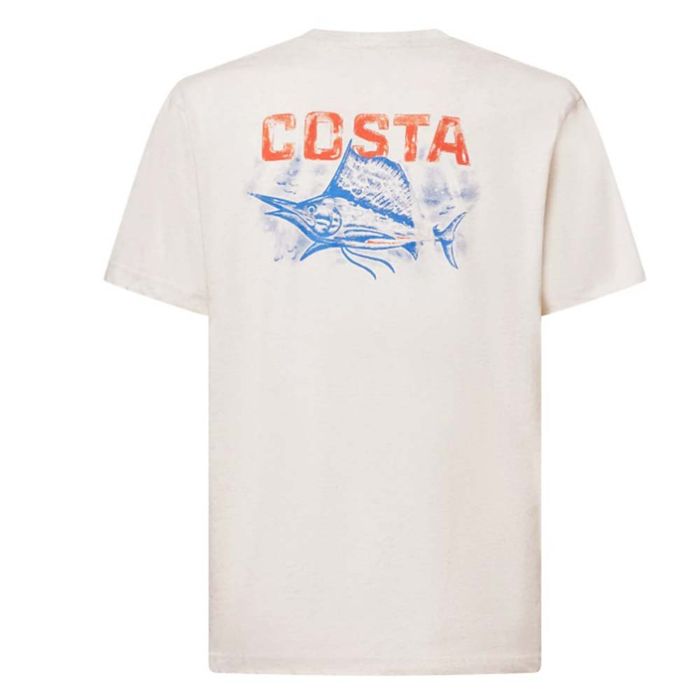 Рыболовная рубашка Costa Americana Sail Natural Heather S/S T-Shirt - X-LARGE